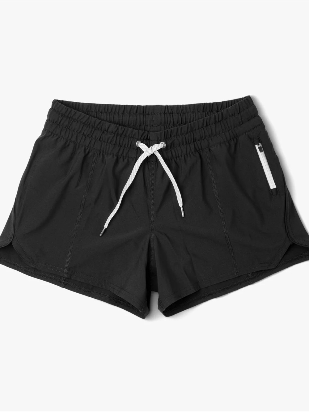 Vuori Shorts Women’s Large Running VW365 Black Lined Performance Athletic